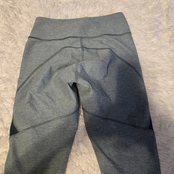 Outdoor Voices + Madewell Leggings Color Blue/Green Size Small - Picture 7 of 8